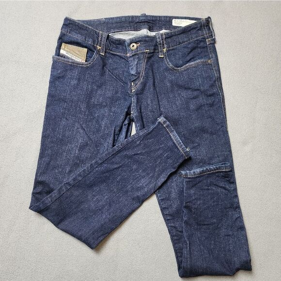 DIESEL grupee Zip women's jeans - diesel Super Slim - Skinny - Low Waist Sz 29 - Picture 9 of 14